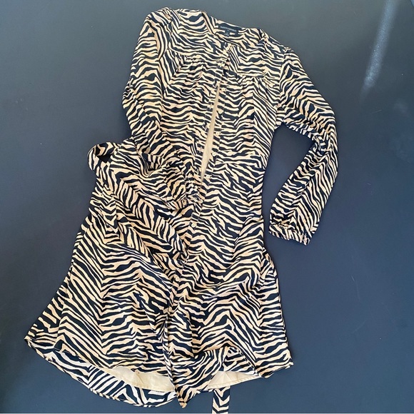 Banana Republic Zebra Print Dress - Picture 5 of 9